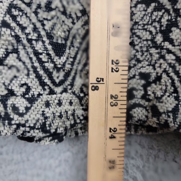 Coldwater Creek Jacket Blazer Womens L Jacquard Vintage Velvet Trim Regencycore - Picture 12 of 16